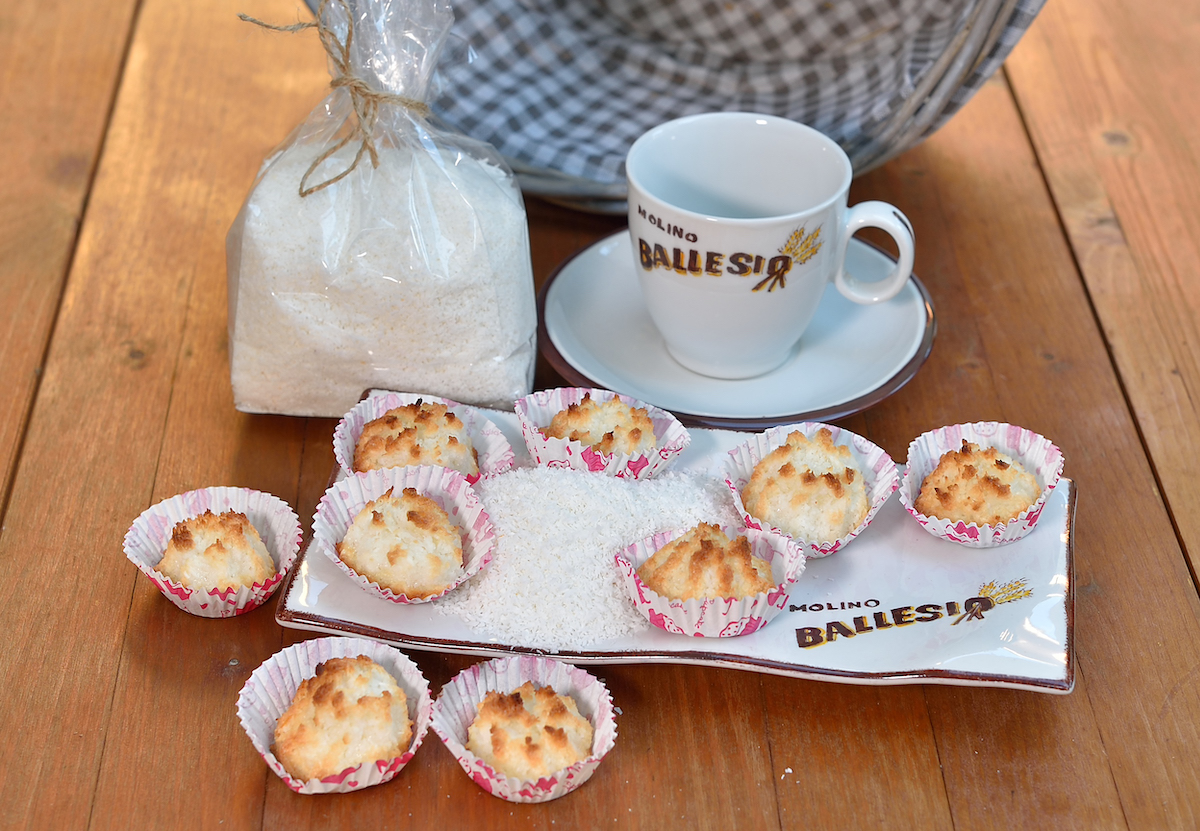 dolcetti al cocco Molino Ballesio Torino