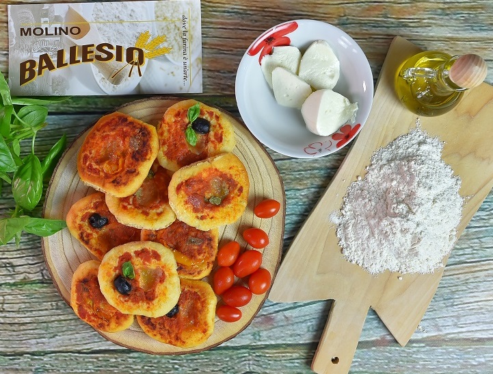 ricetta pizzette al pomodoro del Mulino Ballesio