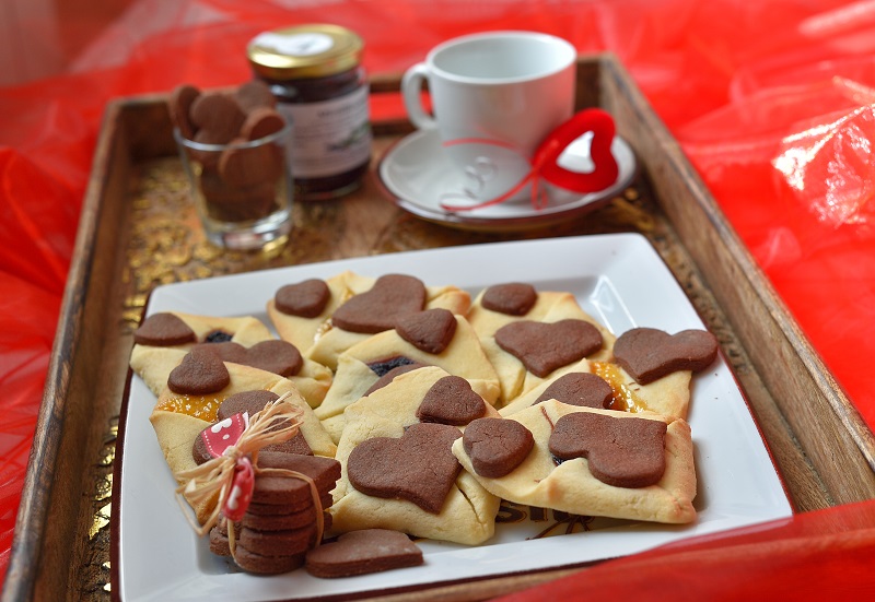 BISCOTTI A FORMA DI BUSTA PER SAN VALENTINO DEL MOLINO BALLESIO